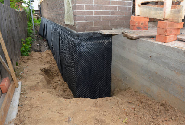 SJ Waterproofing Pros technician performing targeted Crawl Space Encapsulation assessment in Ridge, MD